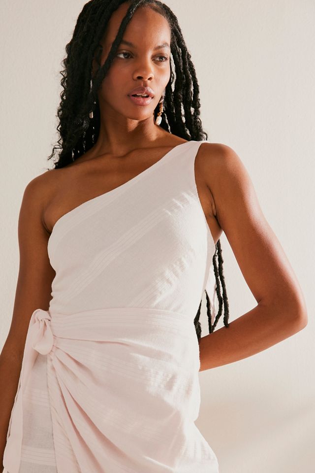 Free people one shoulder dress sale