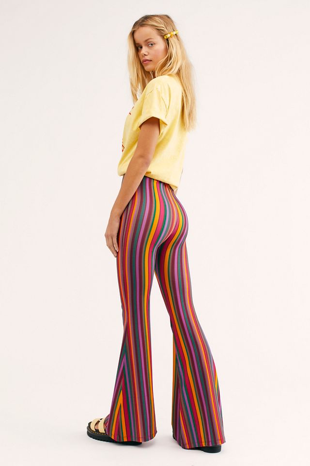 Harper Printed Pull-On Pants