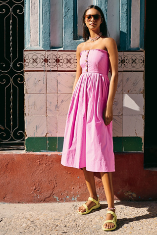 summer dress with lemons