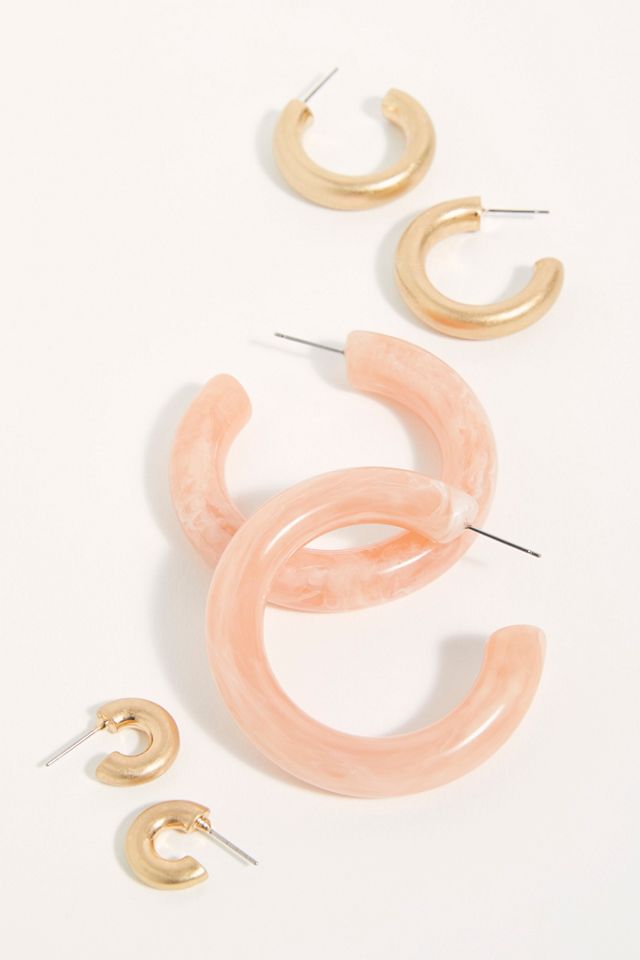 All The Best Hoop Earring Set