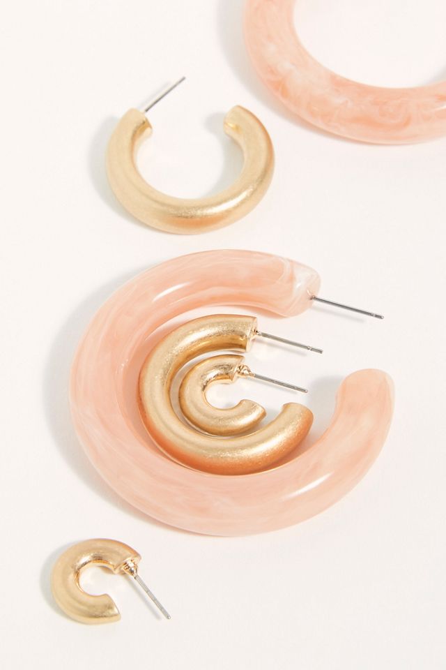 All The Best Hoop Earring Set #1