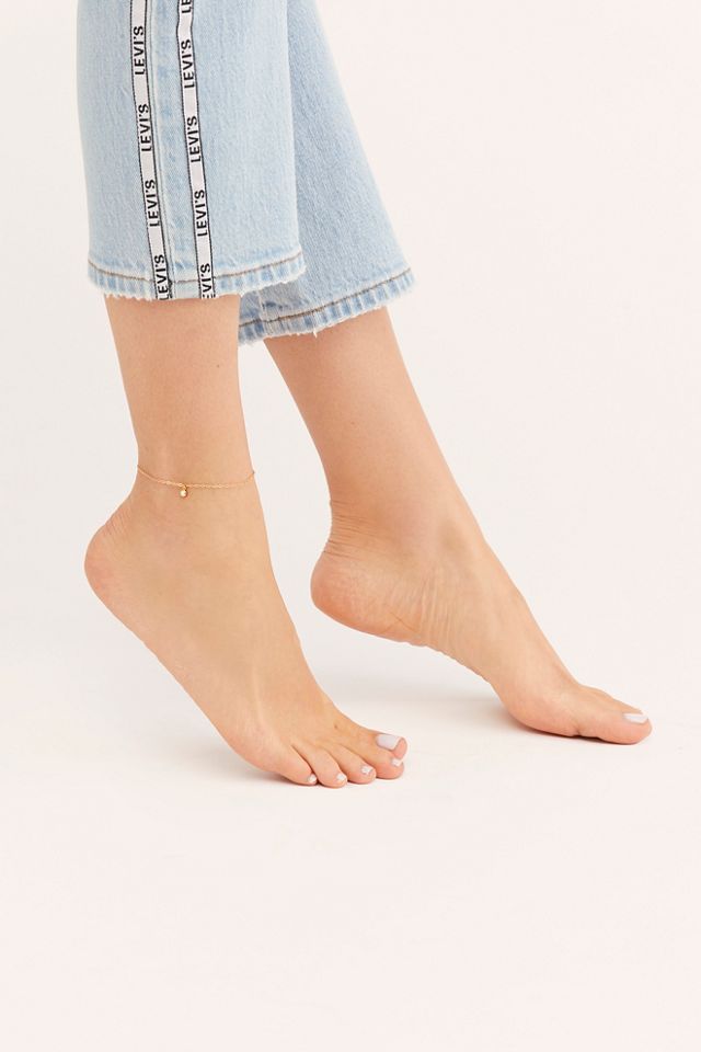 14k Joey Anklet