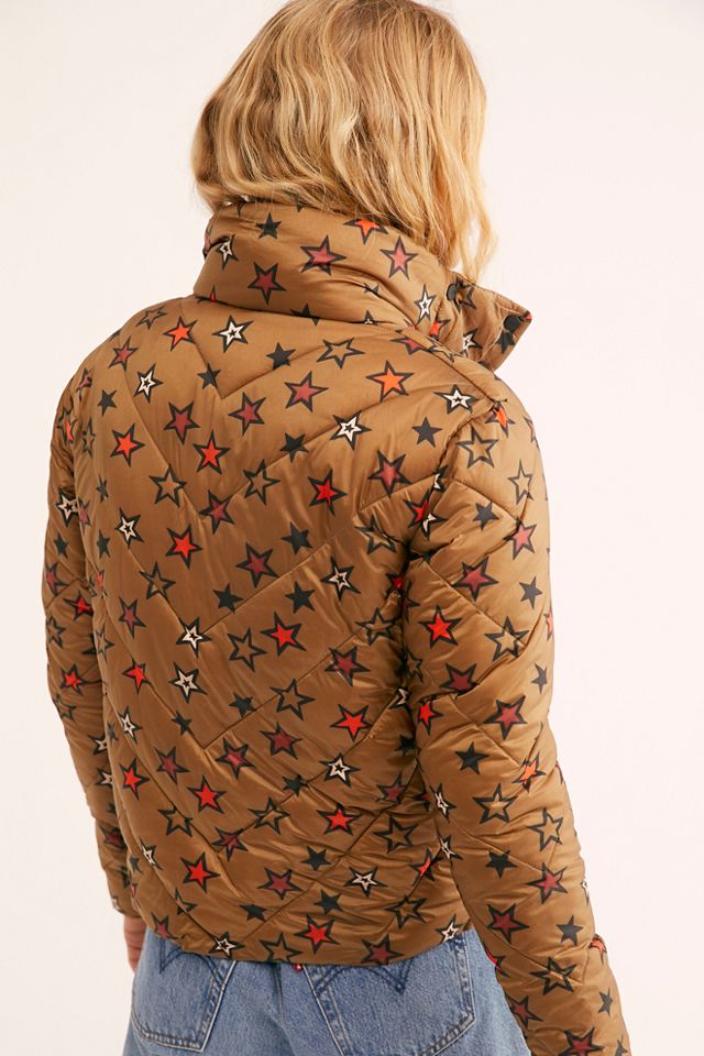Quilted Star Puffer Jacket #2
