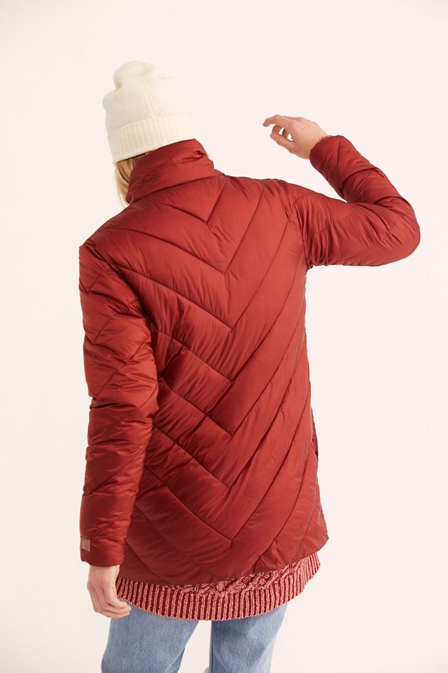 Two-Tone Puffer Jacket #1