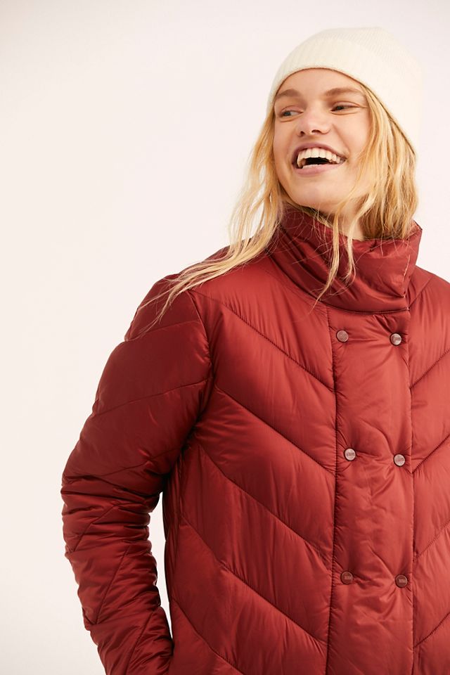 Two-Tone Puffer Jacket #2