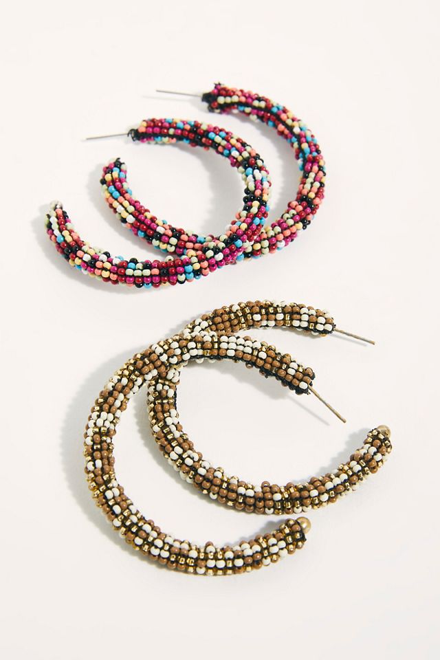 Sprinkle of Love Beaded Earrings #3
