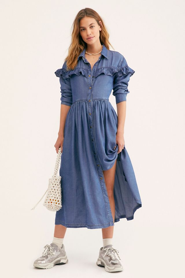 Montana Sunset Midi Dress Free People UK