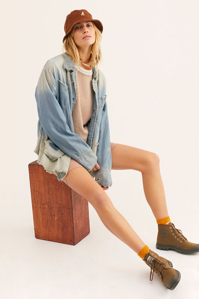 Magnolia Pearl Denim Aelvoet Workwear Jacket #3