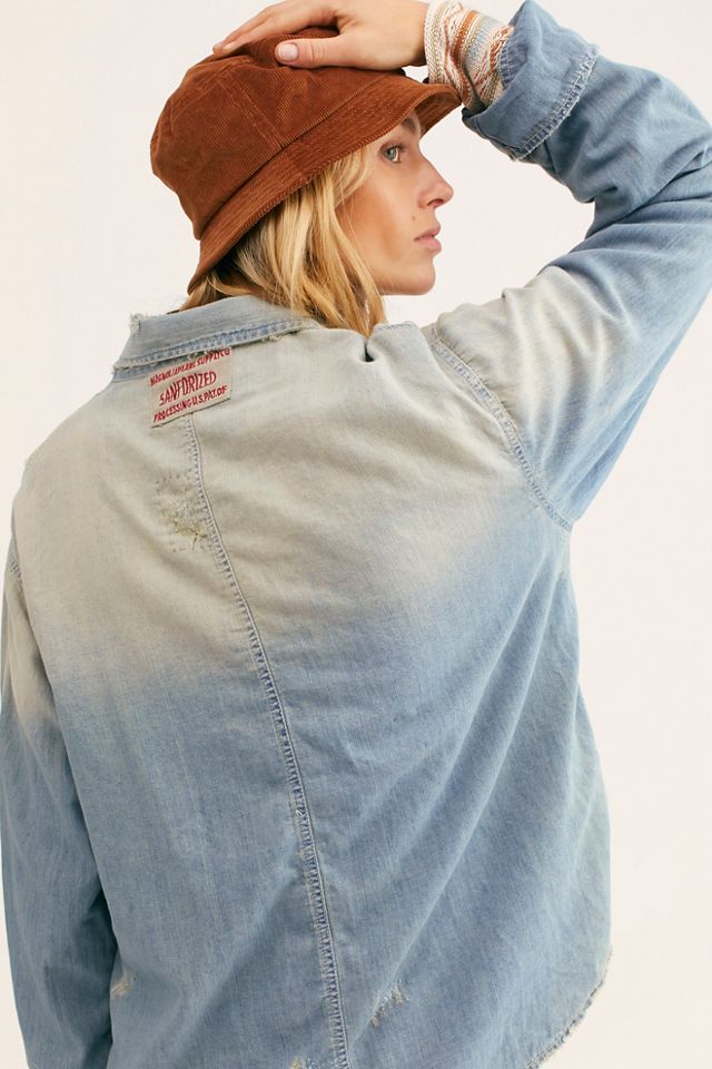 Magnolia Pearl Denim Aelvoet Workwear Jacket #1