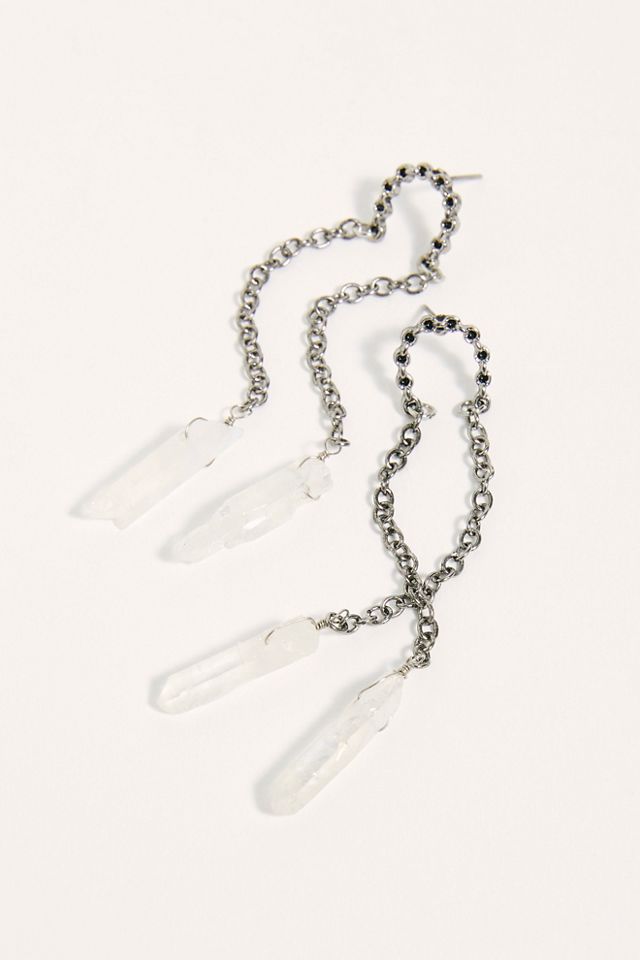 Crystal Dangle Earrings #1
