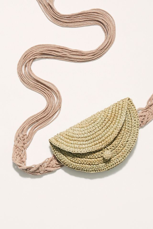 Nannacay Straw Belt Bag #3