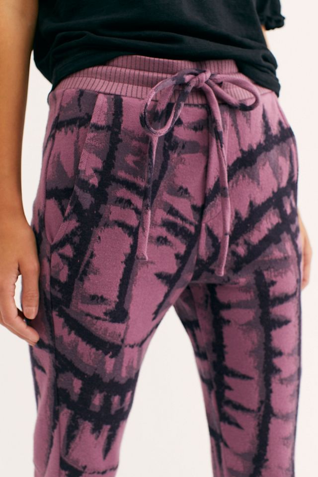 Tie Dye Jacquard Pants #2