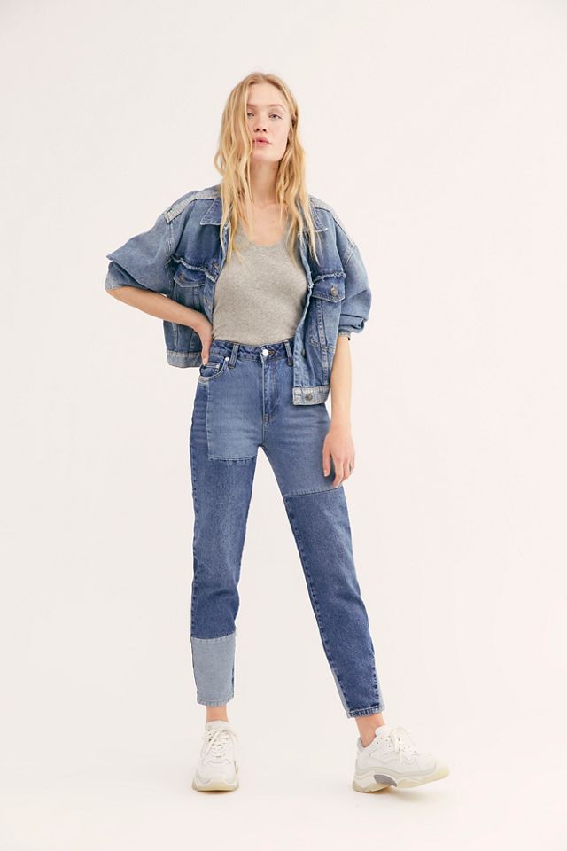 Mom Pieced Jeans