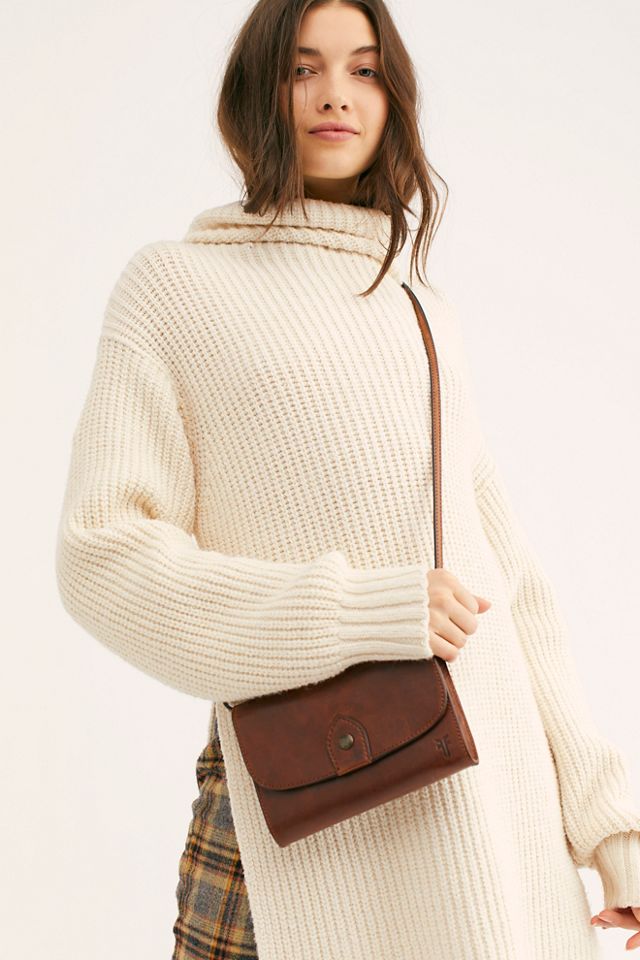 Frye wallet crossbody sale