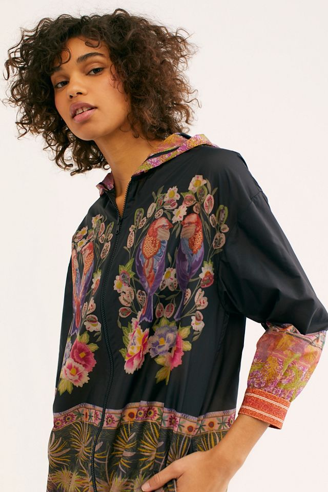 Love Birds Hooded Windbreaker Jacket #2