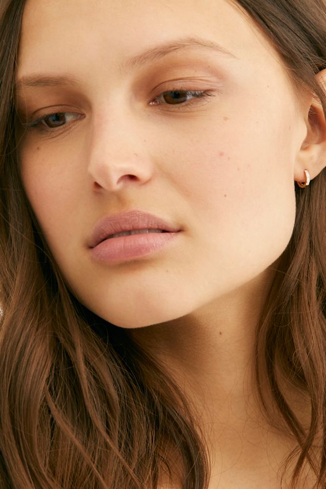 Invisible Baguette Diamond Eternity Earring Set #2