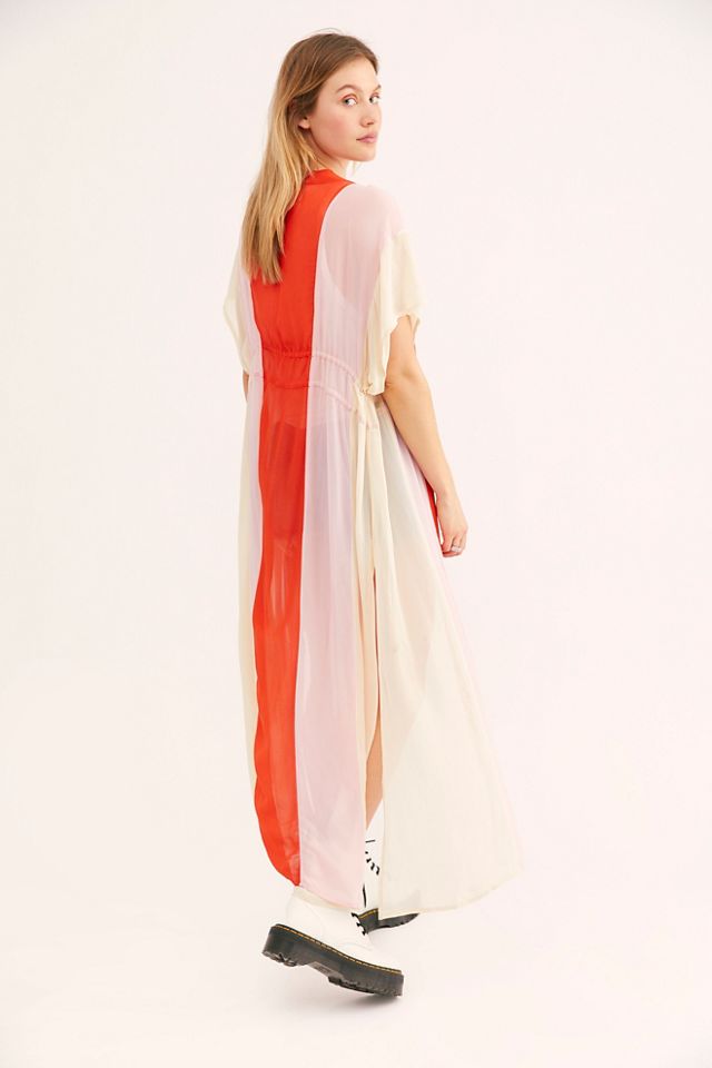 Rainbow Kaftan Kimono #1