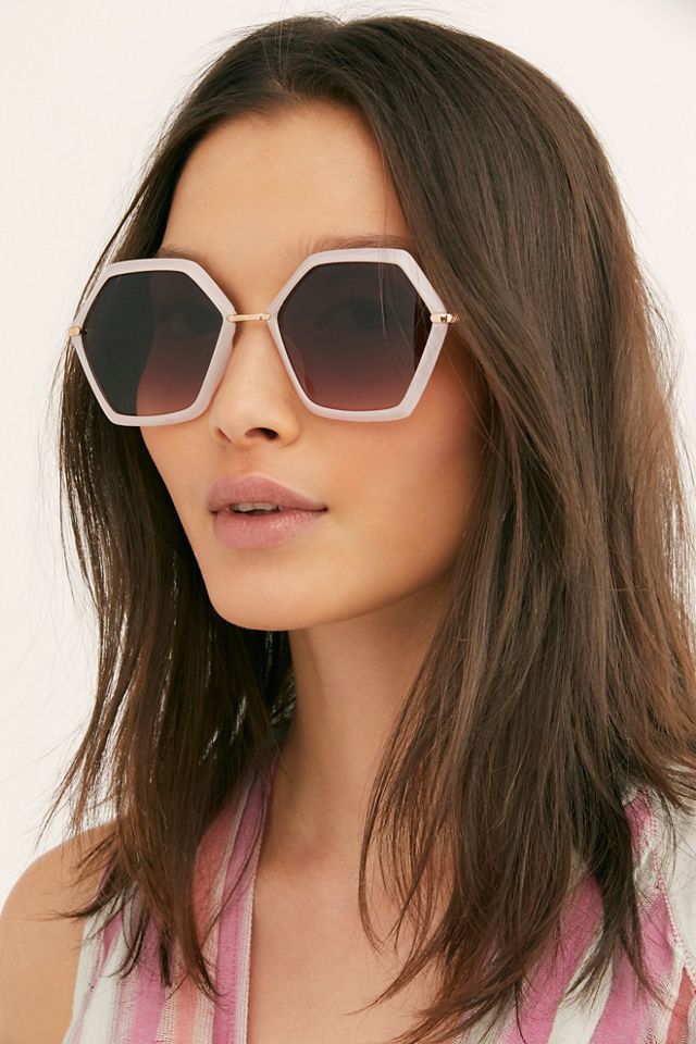 Octagon Party Sunglasses Free People