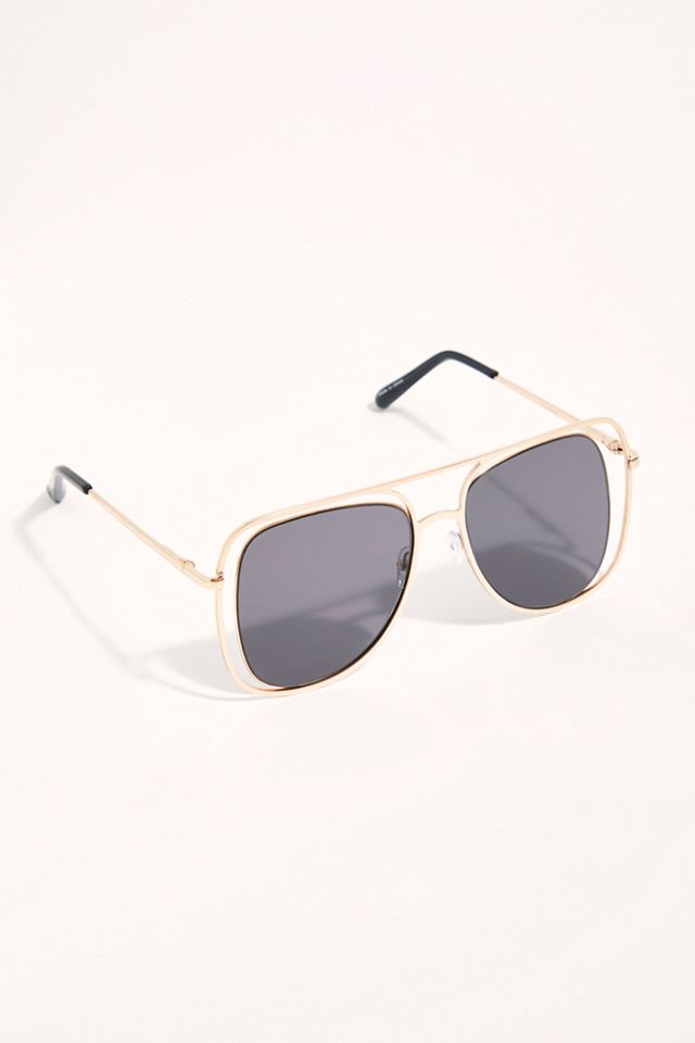 Stevie Oversized Aviator Sunglasses #1