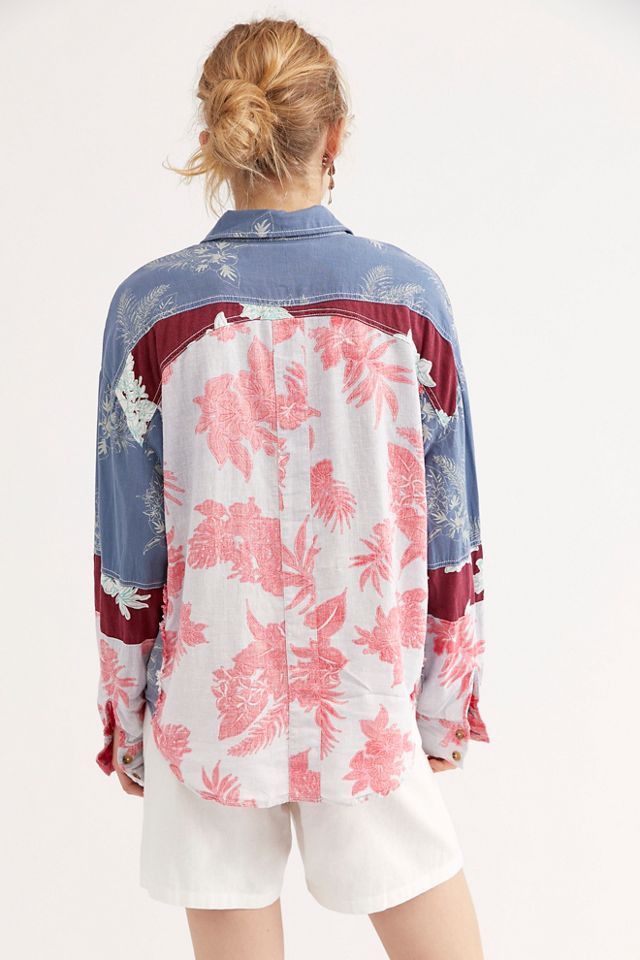 We The Free Chasing Waves Buttondown  #2