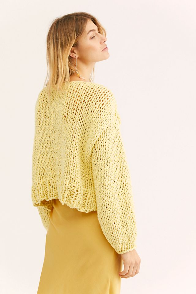 Off Her Shoulder Cable Sweater #1