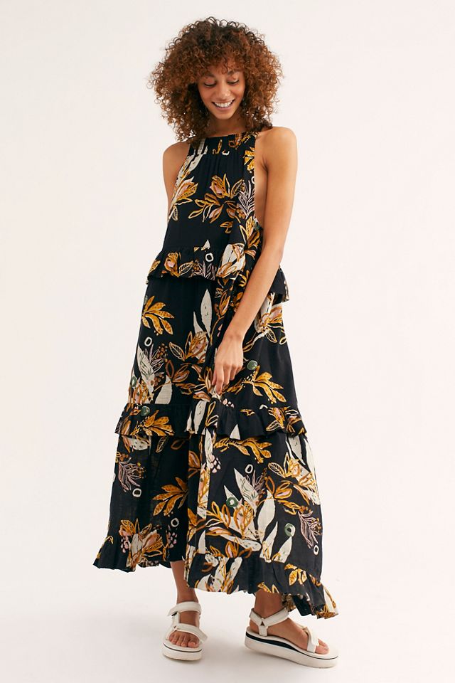 Anita Printed Maxi Dress