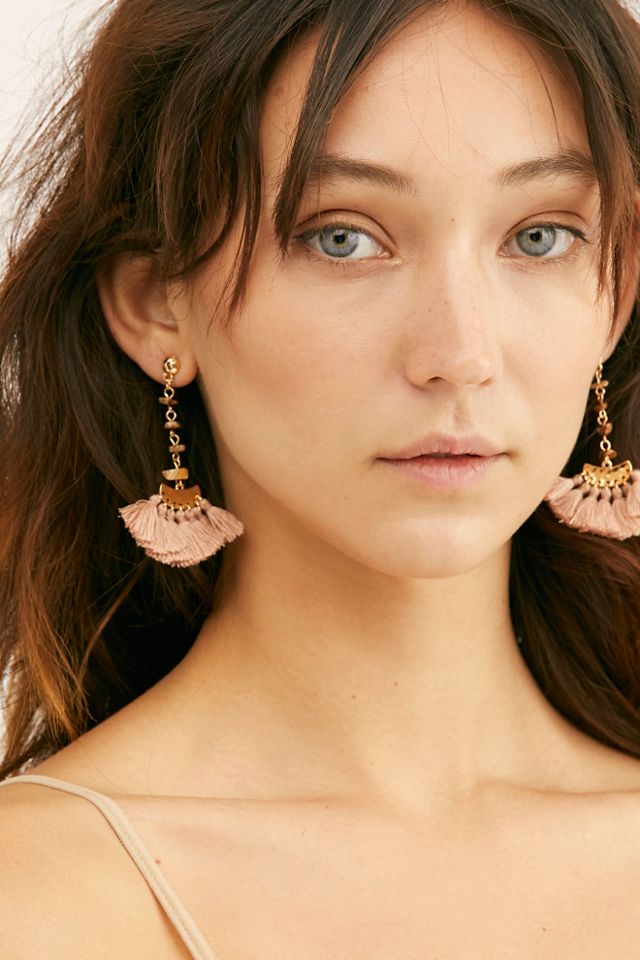 Free people tassel on sale earrings