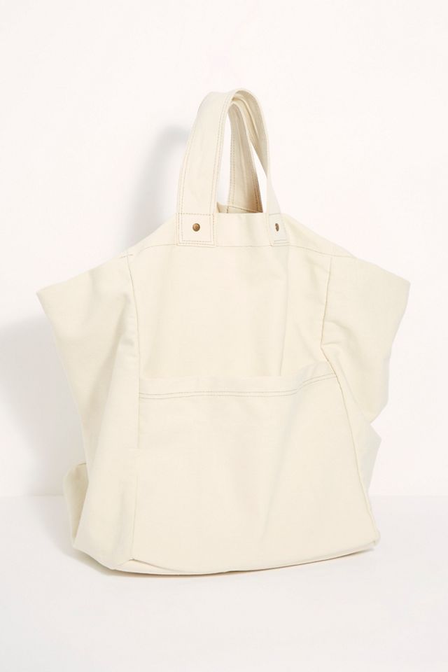 We The Free Oversized Washed Denim Tote #2