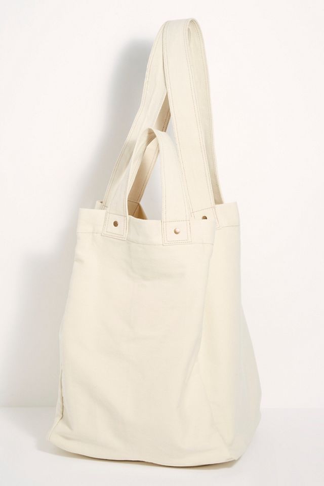 We The Free Oversized Washed Denim Tote #3
