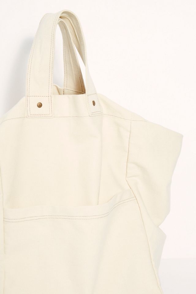 We The Free Oversized Washed Denim Tote #5