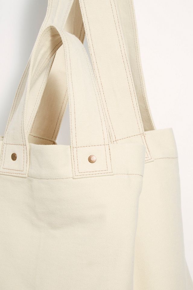 We The Free Oversized Washed Denim Tote #6
