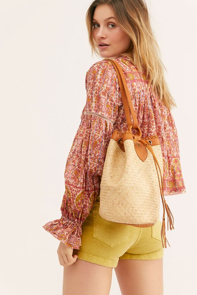 Free people 2025 bucket bag