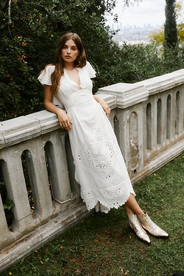 Free people white sundress hotsell