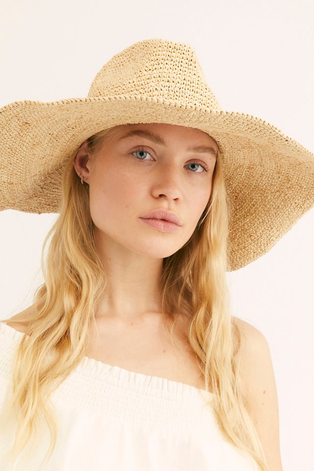 ✨FREE PEOPLE✨Marley Straw Hat western-wide-palma-lifestyle-2  main image 4