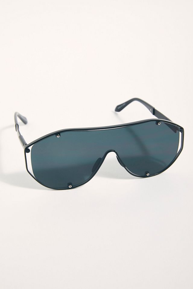 Up All Night Shield Sunglasses