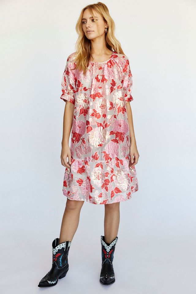 Stranger In Paradise Jacquard Dress #1