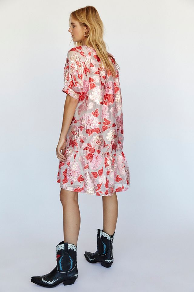 Stranger In Paradise Jacquard Dress #2