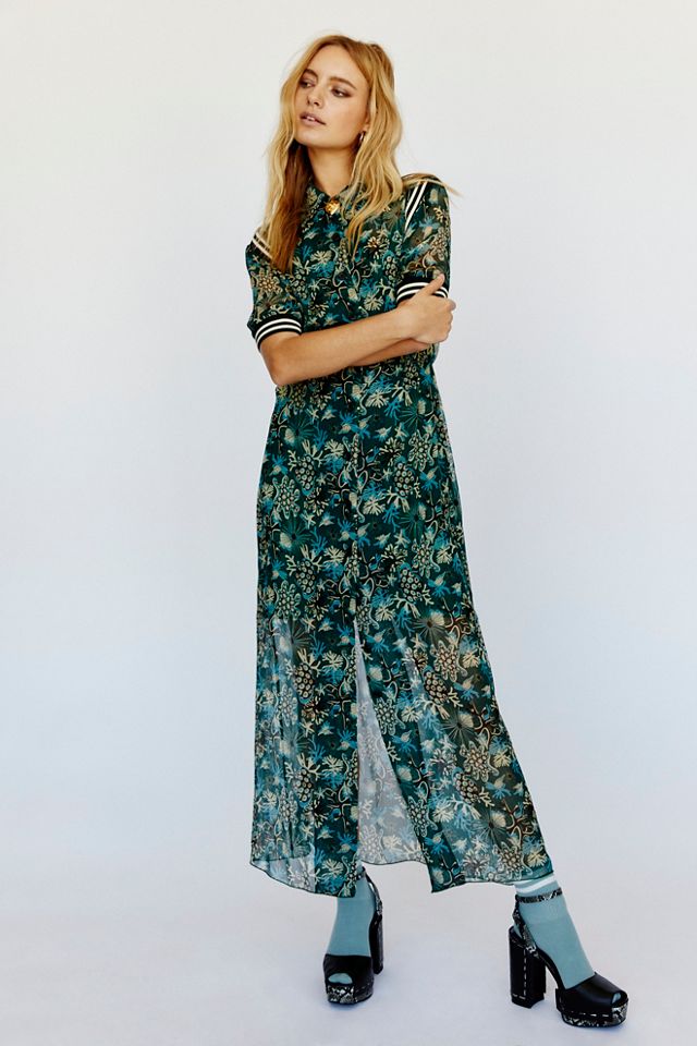 Chiffon maxi clearance shirt