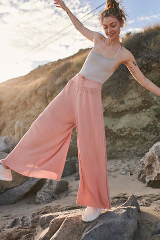 Wave Rider Wide-Leg Pants