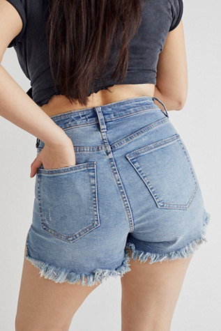 free people high waisted shorts