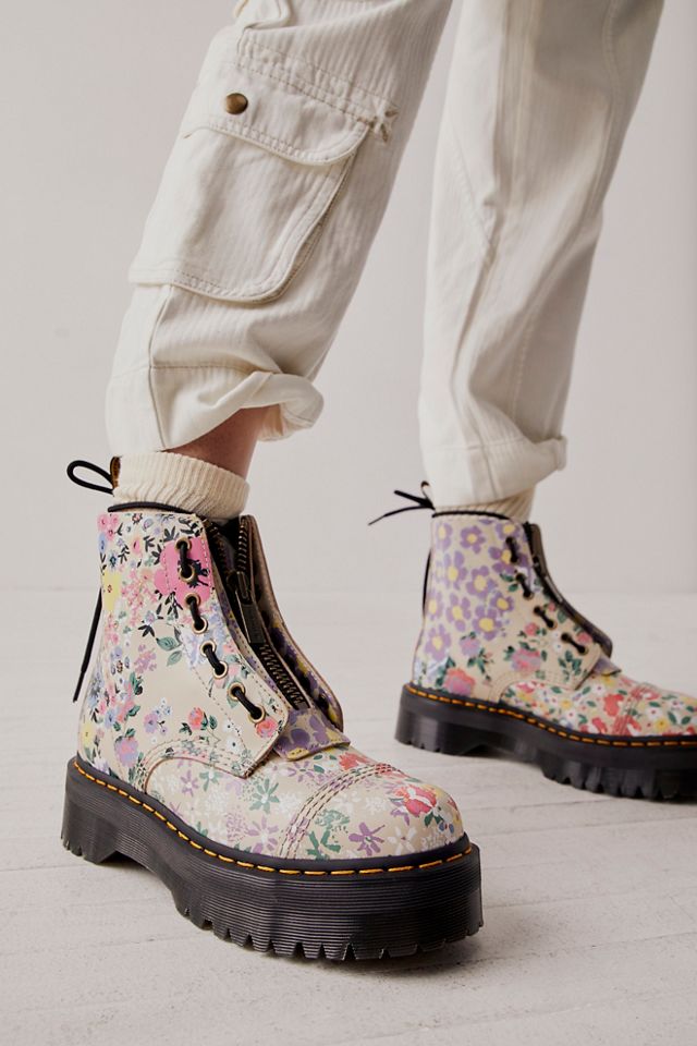 dr marten with zip