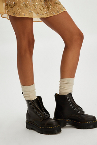 Dr. Martens Sinclair Zip Front Boots Free People