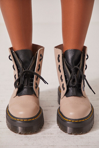 Dr. Martens Jadon Lace-Up Boots at Free People in Brown, Size: US 7