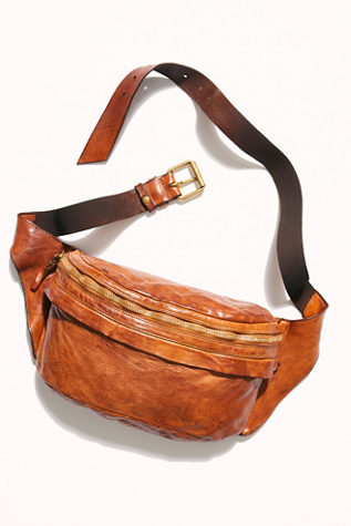 Brato Belt Bag by Campomaggi at Free People in True Cognac