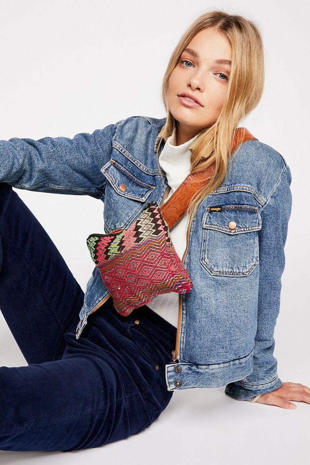 Isabella Embroidered Western Belt Bag