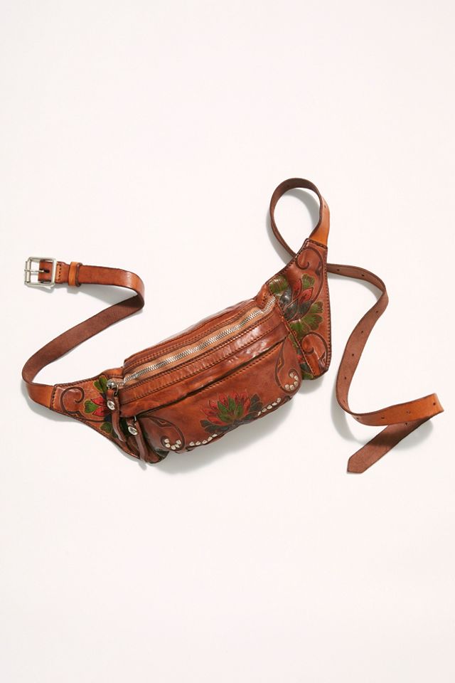 Campomaggi Floral Painted Belt Bag #1