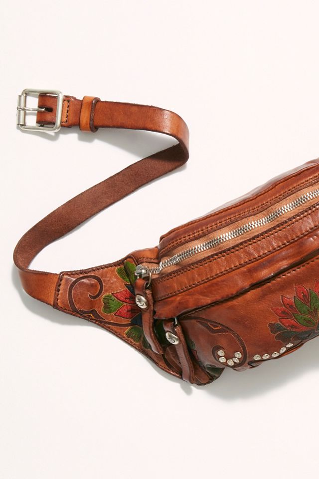 Campomaggi Floral Painted Belt Bag #2