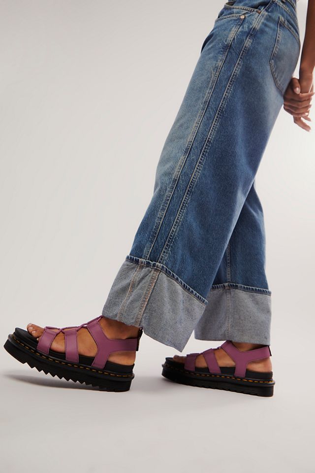 Dr martens nartilla lace up hot sale chunky sandal