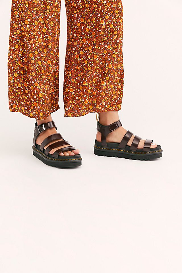Dr. Martens Vegan Blaire Flatform Sandals | Free People