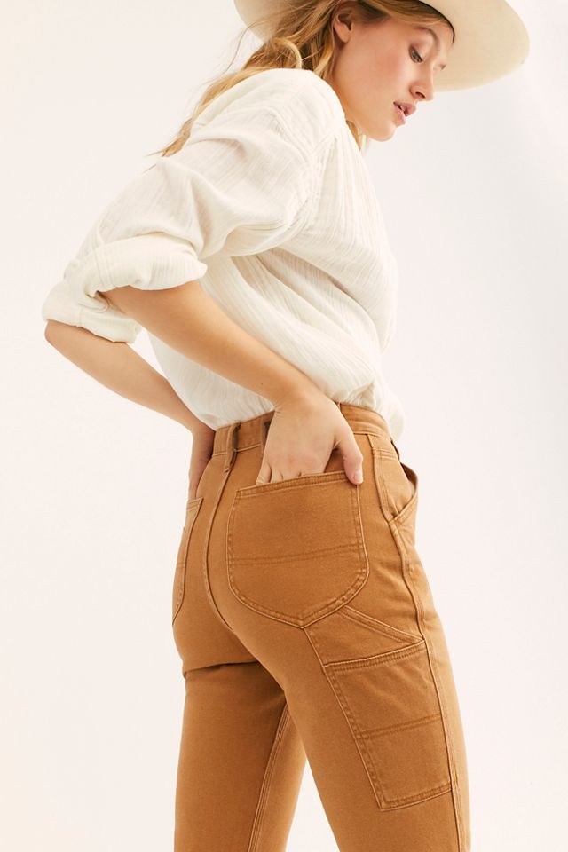 Lee High-Rise Dungaree Ankle Pants #3